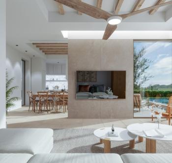 Kuzey Kıbrıs, Girne Alsancak Bölgesinde Satılık 4+1 Villa