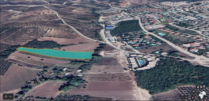 DijitalEmlak tan Mudanya Mürsel'de İmar bitişiği Satılık 11 Dönüm Kıymetli Arazi.