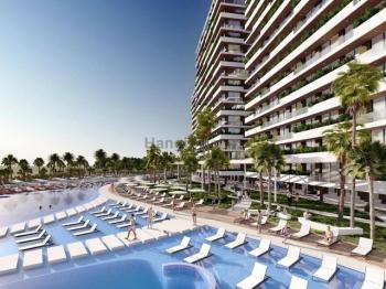 FIRSAT FİYATLI ! İskele Long Beach 'te Kapanmaz Deniz Manzaralı Bankasız Faizsiz Ödeme Planlı 1+1 Daire