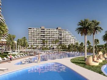FIRSAT FİYATLI ! İskele Long Beach 'te Kapanmaz Deniz Manzaralı Bankasız Faizsiz Ödeme Planlı 1+1 Daire