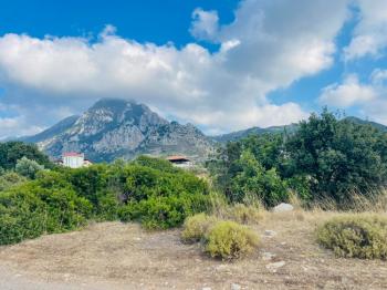 Fırsat Kıbrıs Girne Karşıyaka da Ful Deniz Manzaralı Mimari Projesi Onaylı Muhteşem Arazi