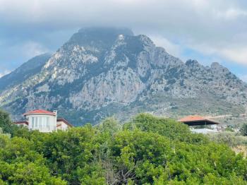 Fırsat Kıbrıs Girne Karşıyaka da Ful Deniz Manzaralı Mimari Projesi Onaylı Muhteşem Arazi