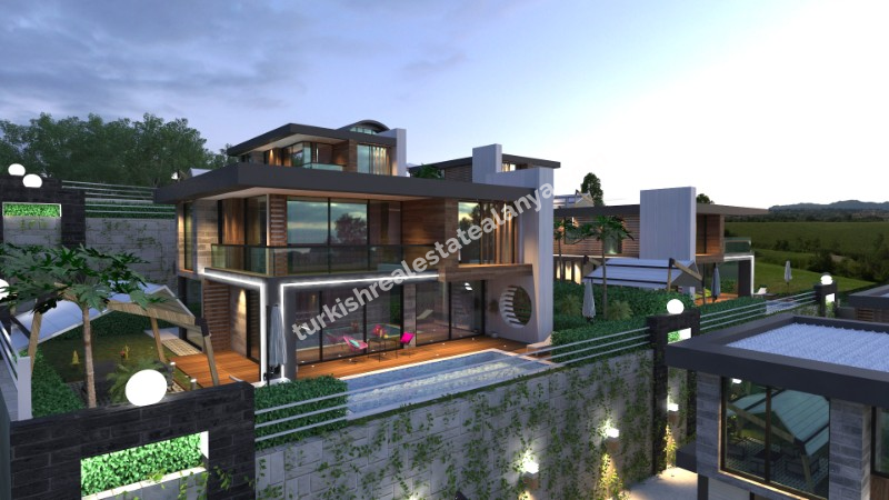 Villa For Sale Alanya Turkey Royal Villas Kargıcak- Villa sale Kargicak Alanya  