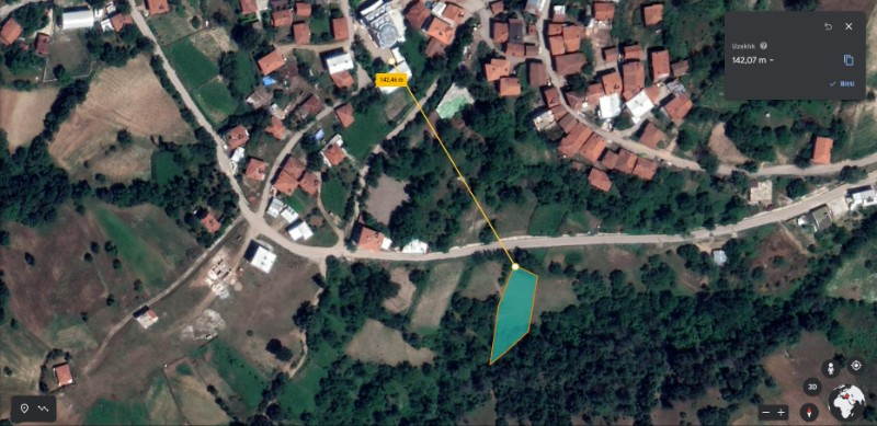 DijitalEmlak'tan Osmangazi Güneybudaklar Köyüne 150 m mesafede 930 m2 Satılık Yatırımlık Kıymetli Arazi.