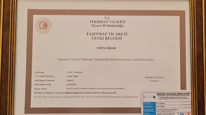 ÇANAKKALE YENİCE ARSA TAPU SAHİBİ PERTA EMLAK ÜMİT TAHMAZ