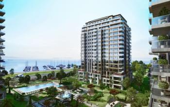 ARTI'DAN BÜYÜKYALI'DA SATILIK DENİZ MANZARALI LÜKS DAİRE