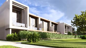 Kıbrıs İskele Long Beach Bölgesinde Site İçerisinde Satılık 1+1Bahçe katı ve Teras Daire