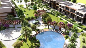 Kıbrıs İskele Long Beach Bölgesinde Site İçerisinde Satılık 1+1Loft Daire