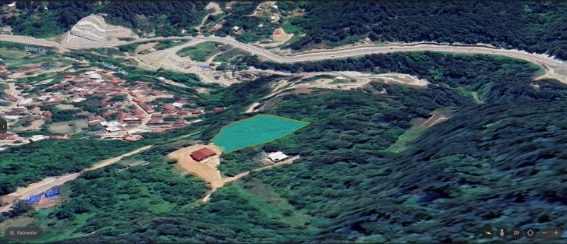 DijitalEmlak'tan Osmangazi Doğancı köyü yakınıda Full Manzaralı 2.220 m2 Satılık Kıymetli Arazi.