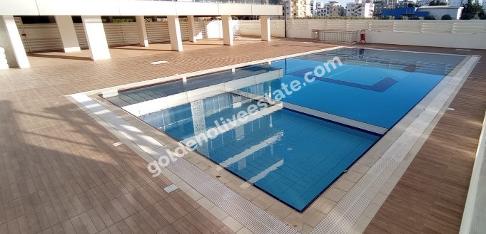 MAĞUSA SAKARYA BÖLGESİNDE ORTAK HAVUZLU TERRACE PARK REZİDANSTA SATILIK 2+1 DAİRE