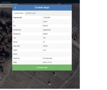 GÜVENAY - ÇORUM İSKİLİP YOLU İSTİKAMETİ AŞAĞISARAYLI TEK TAPU ARSA