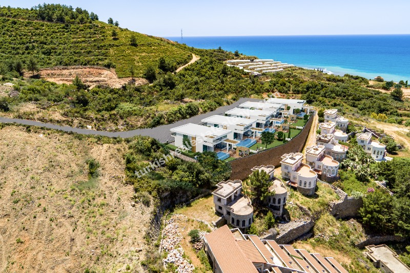 4+1 LUXURY VILLA BUILD TOP OF HILL - VILLA FOR SALE IN ALANYA TURKEY-VILLA SALE TURKEY 