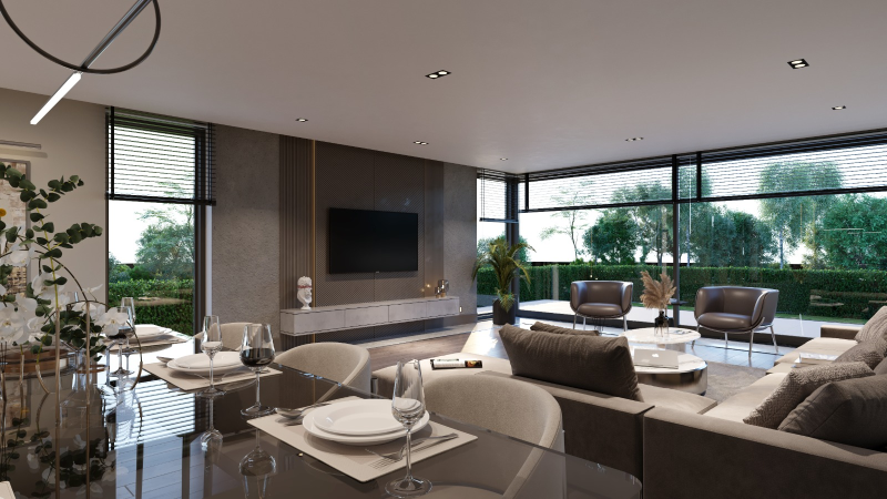 Menderes Best Life Çarşı Projesinde Satılık Villa