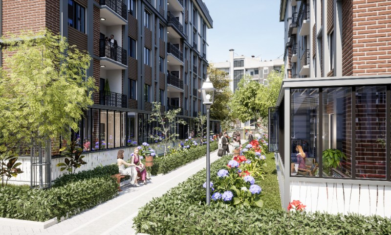 Japon Konutları Sancaktepe | Sismik İzolatörlü Konut Projesi 