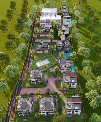 Kaçırılmayacak Fırsat Kıbrıs Girne Lapta da Denize Yakın 350 m2 Arsa İçinde 4+1 Ödeme Planlı Villalar