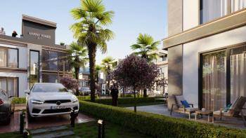 Kaçırılmayacak Fırsat Kıbrıs Girne Lapta da Denize Yakın 350 m2 Arsa İçinde 4+1 Ödeme Planlı Villalar