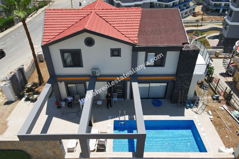 5+1 villa For Sale in Alanya Turkey,villa for sale in Turkey,luxury Real Estate Turkey 