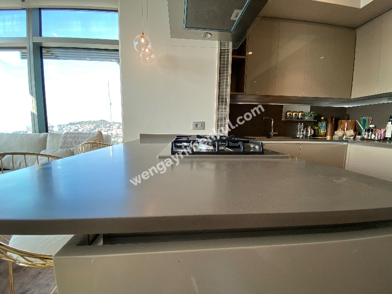 EMAAR HEIGHTS FULLY LUX FURNITURED FLAT FOR RENT PANAROMIC VIEW