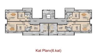 KIBRIS GİRNE MERKEZDE SATILIK 1+1 DAİRE