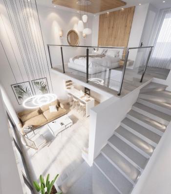 Kıbrıs Girne Karşıyaka da Denize Yakın Bir Yaşam Modern Stüdyo 1,2,3 Yatak Odalı Daireler