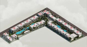 Kıbrıs Girne Karşıyaka da Denize Yakın Bir Yaşam Modern Stüdyo 1,2,3 Yatak Odalı Daireler