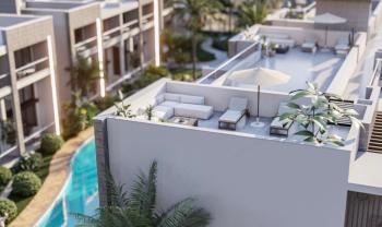 Kıbrıs Girne Karşıyaka da Denize Yakın Bir Yaşam Modern Stüdyo 1,2,3 Yatak Odalı Daireler