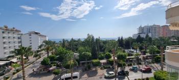 1+1 FUL  SEA VIEW APARTMENT SALE ON BARBAROS STREET MAHMUTLAR ALANYA 