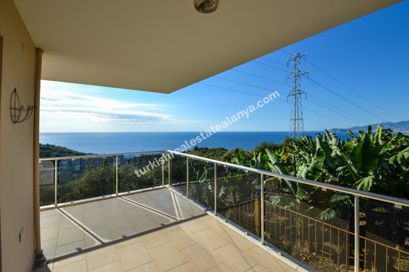 Ful sea view Apartment sale Alanya Kargıcak-sea view Apartments Kargıcak 