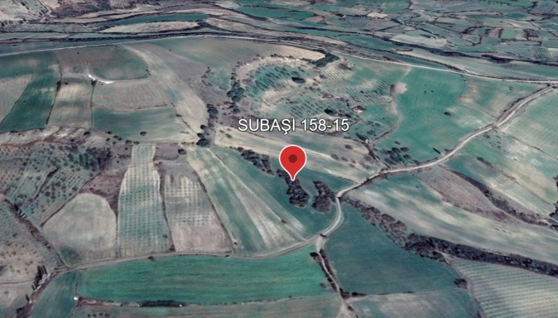 Çanakkale Lapseki Subaşı Köyü'nde Satılık 12.189 m² Tarıma Uygun Tarla