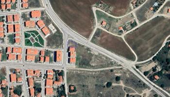 GÜVENAY - ÇORUM EKİN CADDESİ ÜZERİ SATILIK KÖŞE BAŞI 505 M² ARSA 