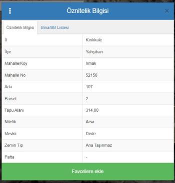KIRIKKALE YAHŞİHAN YERLEŞİM YANI 3 KAT KONUT İMARLI ARSA