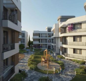 Kıbrıs Girne Lapta Bölgesinde Türk Tapulu Havuzlu Site İçerisinde Satılık Teraslı 3+1 Daire