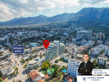 Girne'nin Ödüllü Sitesinde Kapanmaz Deniz Manzaralı Satılık 3+1 Residence