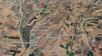 GÜVENAY - ÇORUM SARMAŞA KARŞISI SATILIK 400 M² BAHÇE