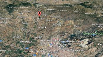 GÜVENAY - ÇORUM SARMAŞA KARŞISI SATILIK 400 M² BAHÇE