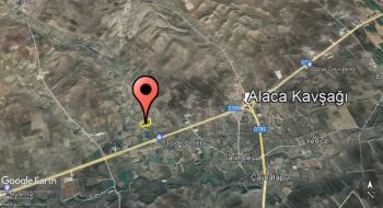 GÜVENAY - ÇORUM ALACA YOL AYRIMI İLERİSİ 22 DÖNÜM TARLA