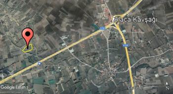 GÜVENAY - ÇORUM ALACA YOL AYRIMI İLERİSİ 22 DÖNÜM TARLA