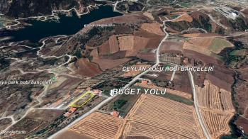 GÜVENAY - ÇORUM BARAJI ÜST TARAFI MANZARALI 1,270 M² SATILIK BAHÇE