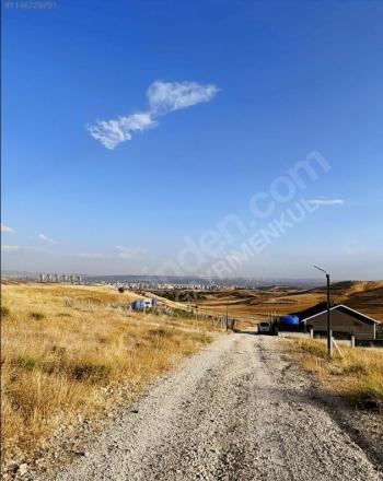 ACİL SATILIK ANKARA MEBUSKENT YANI MANZARALI 500 M² TİCARİ İMARLI BAHÇE