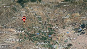 Güvenay - Çorum İskilip Yolu Deliler Köyü Üstü 13 Dönüm Satılık Tarla