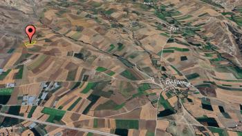 Güvenay - Çorum İskilip Yolu Deliler Köyü Üstü 13 Dönüm Satılık Tarla