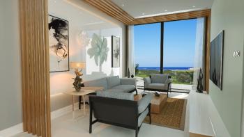 Kıbrıs Girne Esentepe Bölgesinde Deniz Manzaralı Satılık  2+1 Penthouse  Daireler 