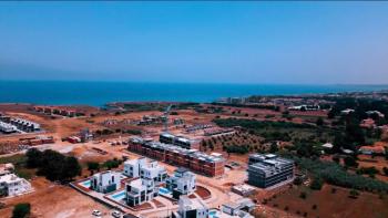 Kıbrıs Girne Karşıyaka da Satılık Denize Yürüme Mesafesinde  Taşınmaya Hazır Sitede Stüdyo Daireler