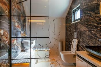 Skyfall Villas B Block in Alanya Kargıcak. 5+1 Rooms 5 Bathrooms 4 Facades Your Luxury Living Space.