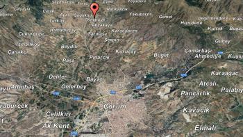 Güvenay - Çorum Osmancık Yolu Civarı Osmaniye de 5 Dönüm Satılık Tarla