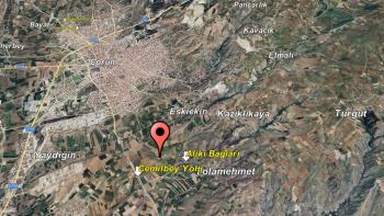 GÜVENAY - ÇORUM ALİKİ BAĞLARI YAKINI 8,692M² SATILIK TARLA 