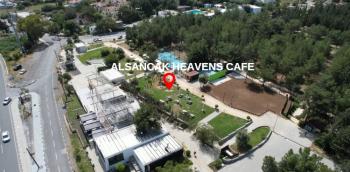 Kıbrıs Girne Alsancak Bölgesinde Önü Kesilmeyen Dağ ve Deniz Manzaralı  Satılık 1356 m2 Arazi