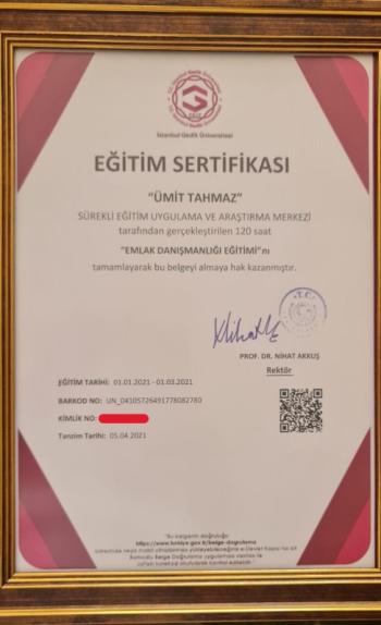 ÇINARLIDA 10 DAİRELİK ARSA TAPU SAHİBİ PERTA EMLAK ÜMİT TAHMAZ