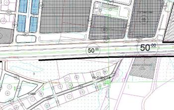 MEYDANA VARMADAN (HAYVAN PAZARINA)  8200M2 ASFALT YOLA CEPHELİ SATILIK TARLA