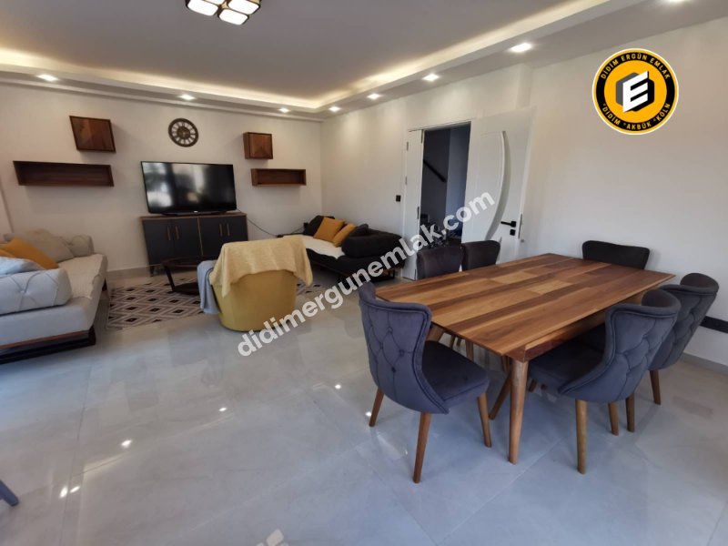 Didim Mavişehir Sagturda 5+1 Müstakil Havuzlu Satılık Villa (EK:1004)